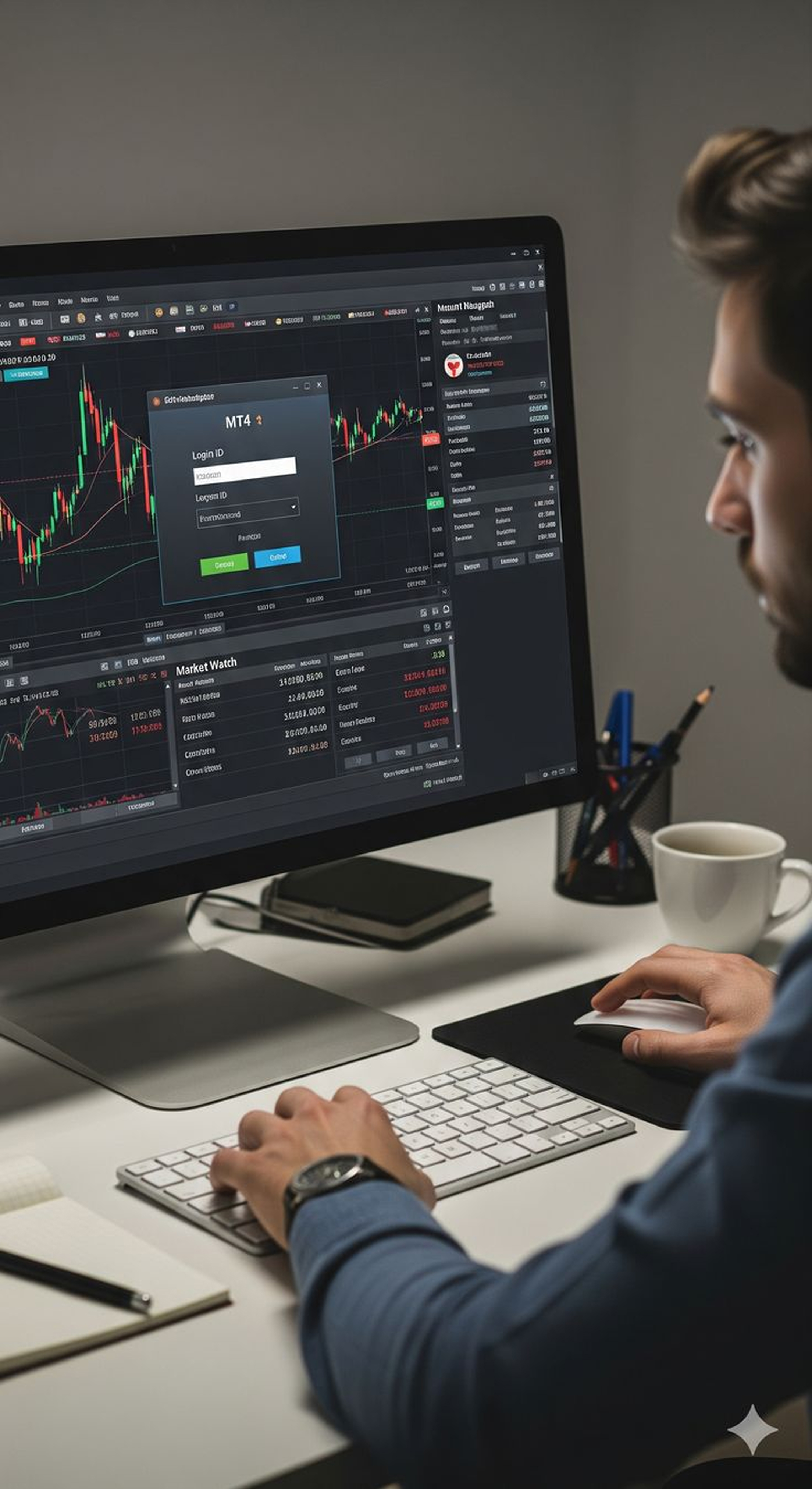 Fintech monitors running trading administration systems